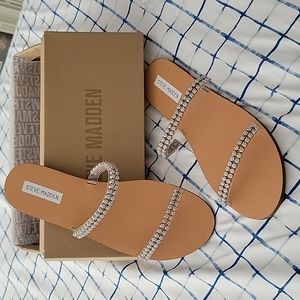 Steve Madden Felicia Clear Slides